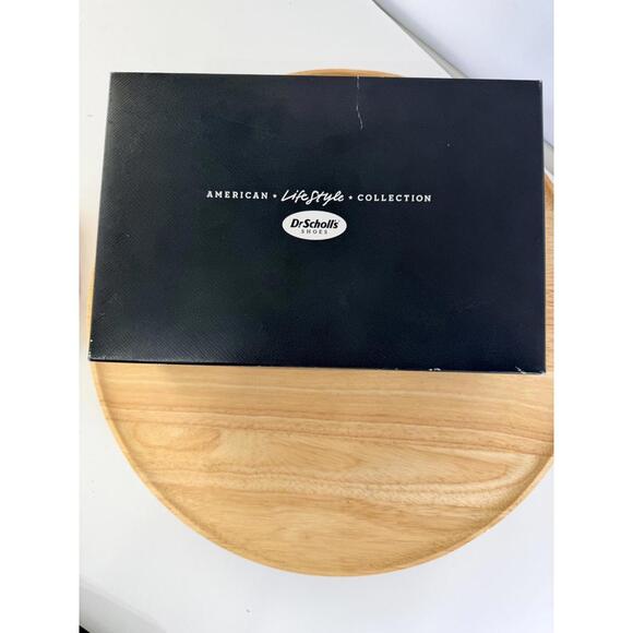 Dr Scholl's Barton Comfort Wedge Sandals Size 8 M Cream Snake Print New with Box - Picture 6 of 10